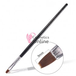 Pensula de unghii pentru constructie unghii cu Gel UV nr 8, art PU04 Neagra